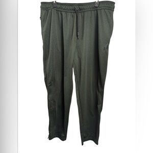 Reebok Interlock Pant Tapered Slim Rosin Heather Green Zip Ankle Sz(2XL)